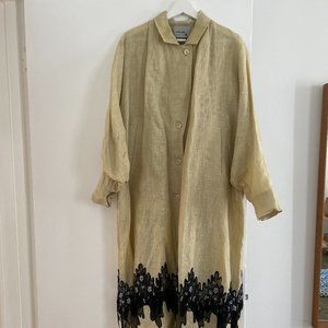 Rachel Comey Kilo Trickle Lace Trench Coat